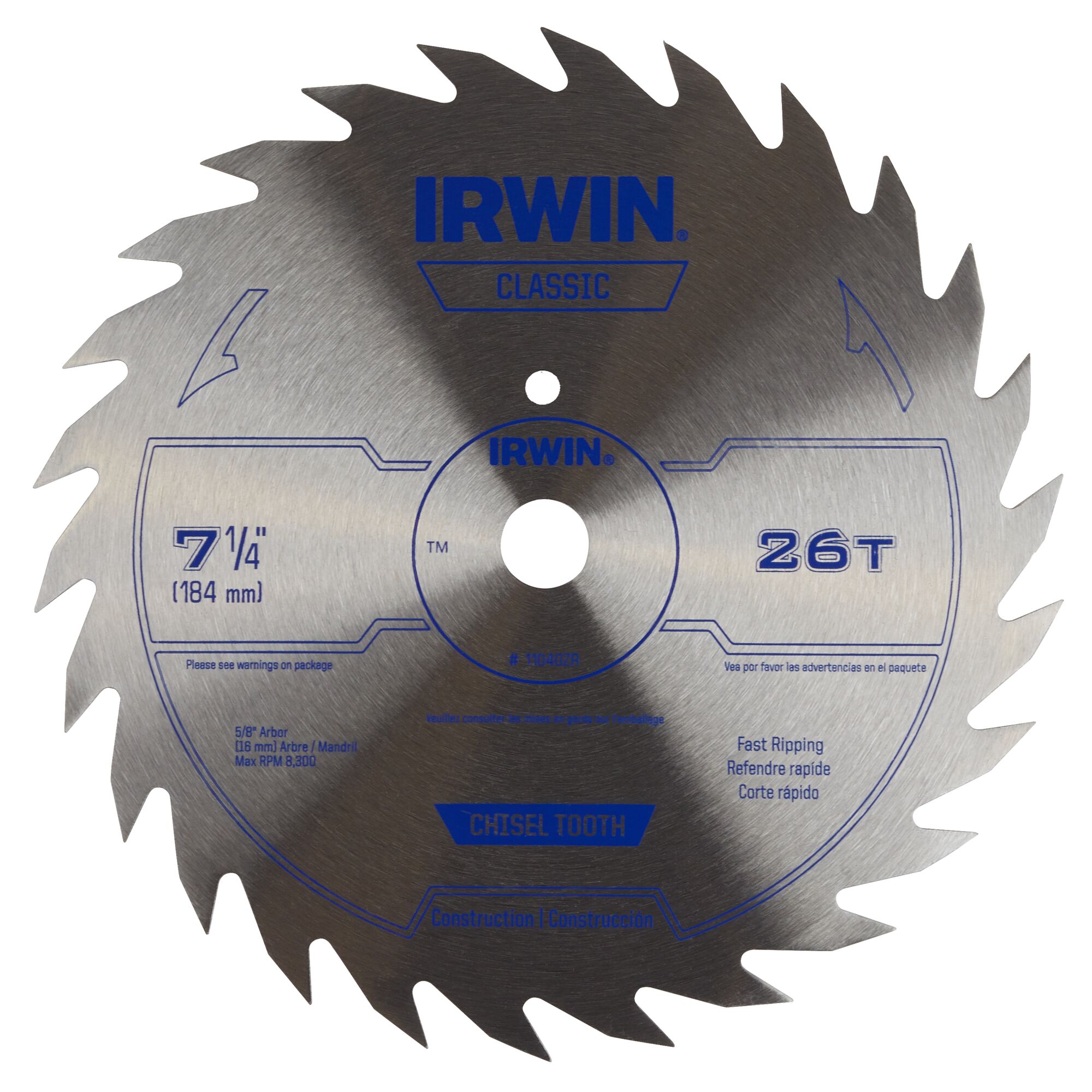 IRWIN Steel Circular Saw Blades IRWIN