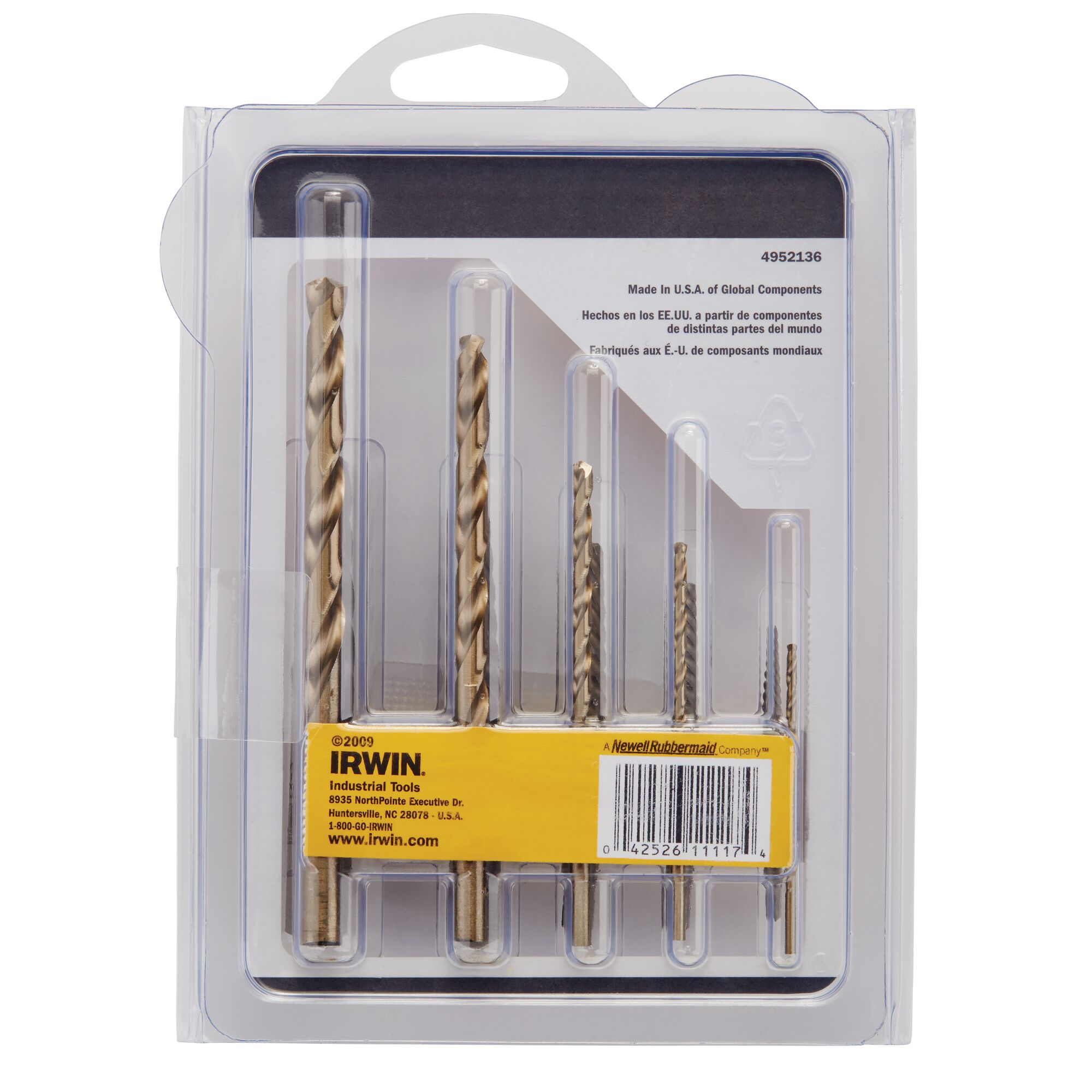 10 pc Spiral Extractor Drill Bit Combo Pack IRWIN