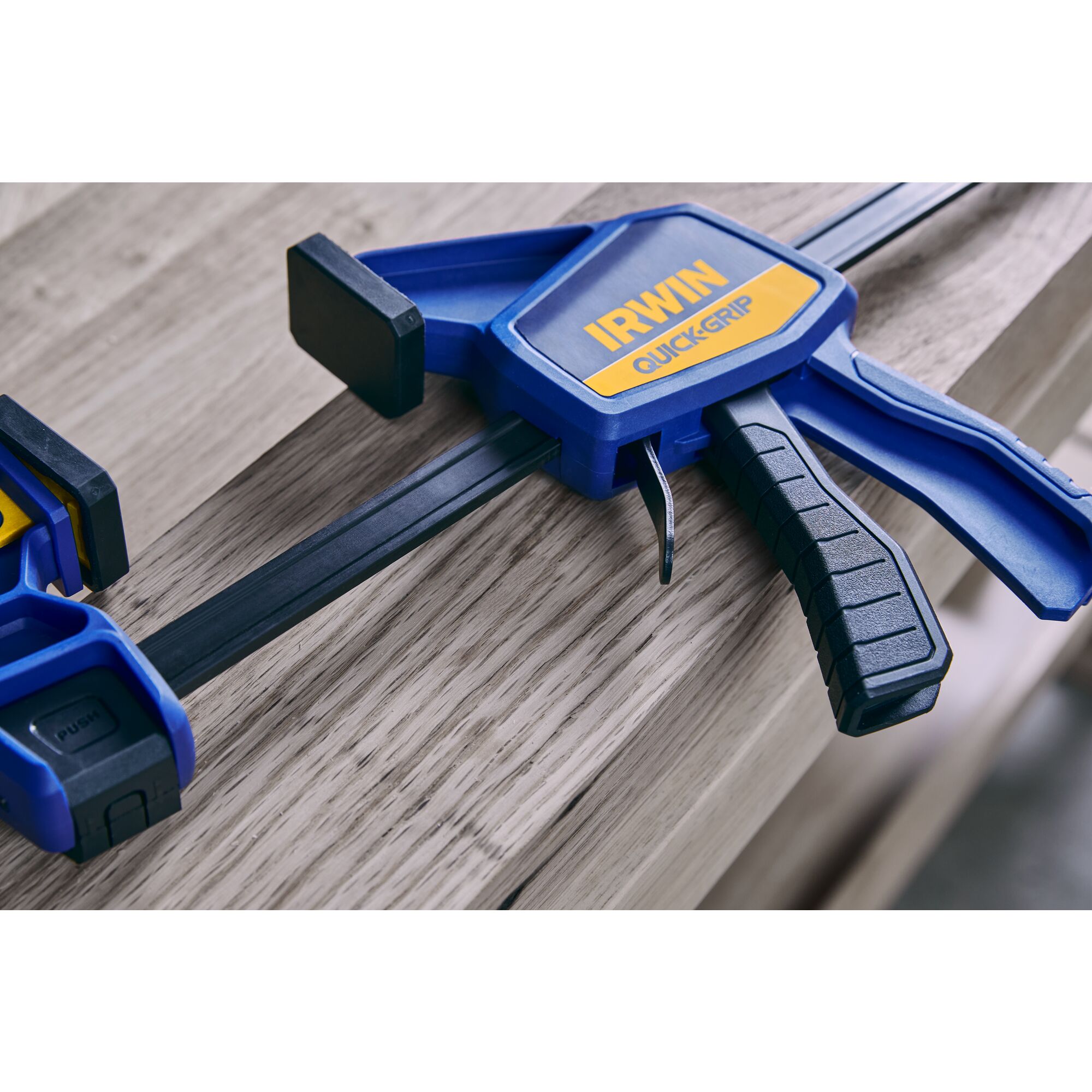 QUICK-GRIP® Medium-Duty One-Handed Bar Clamps | IRWIN