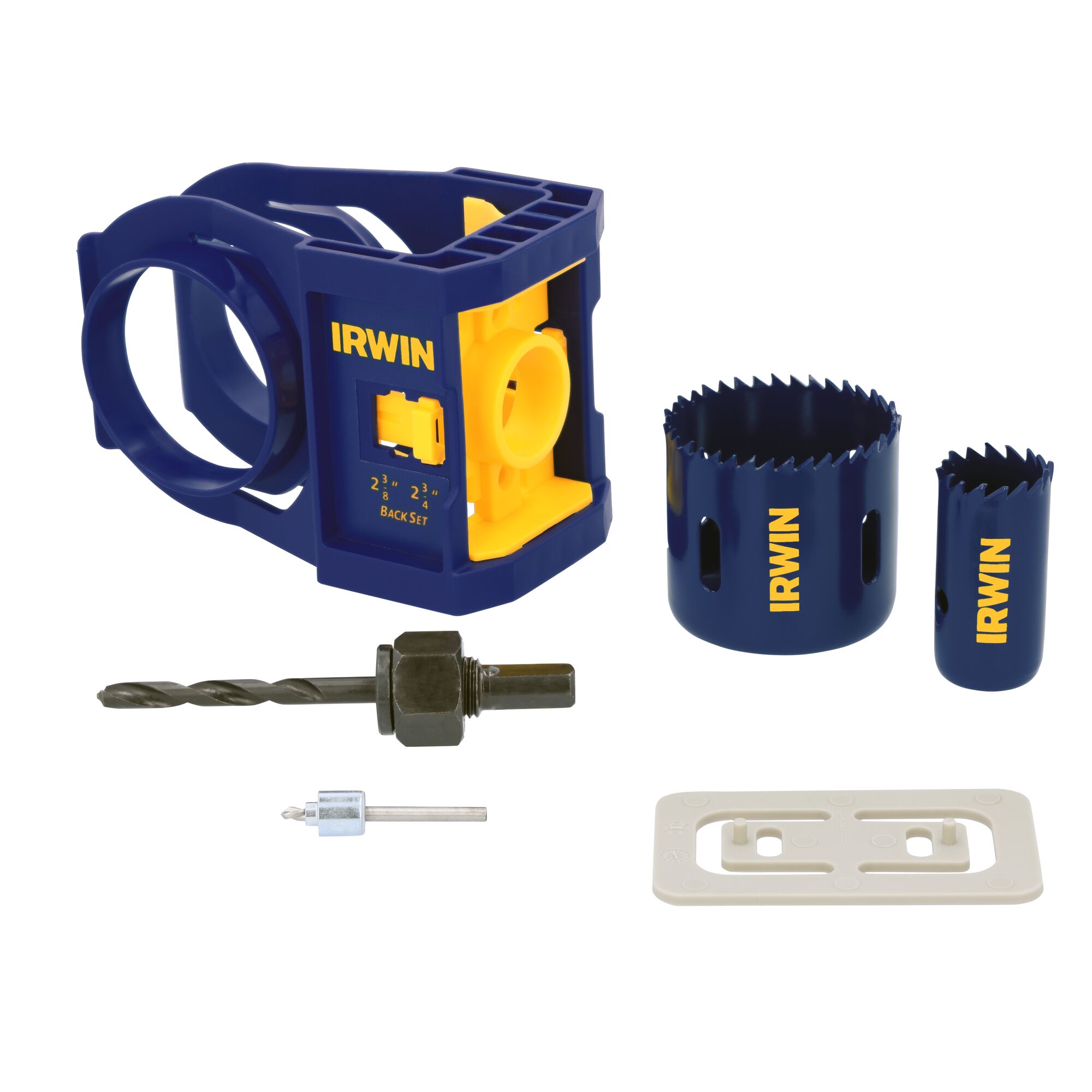 Wood Door Lock Installation Kit IRWIN