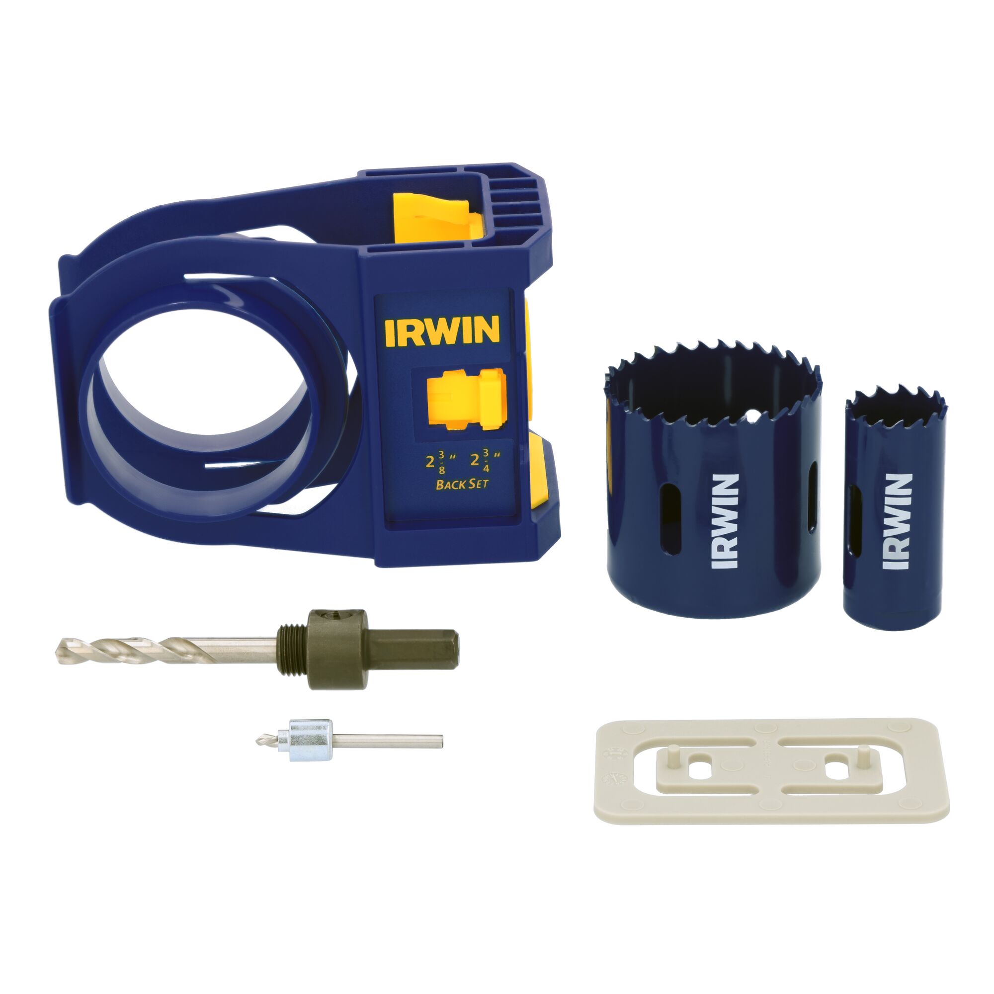 Metal Wood Door Lock Installation Kit IRWIN