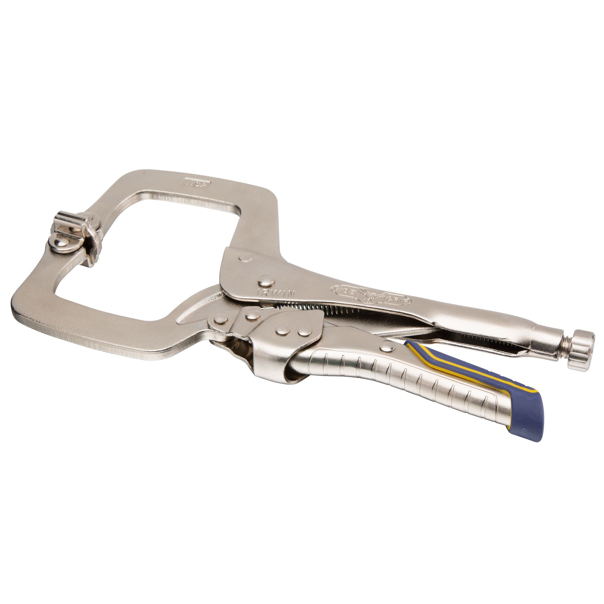 New Fast Release™ Locking Clamp With Swivel Pads | IRWIN