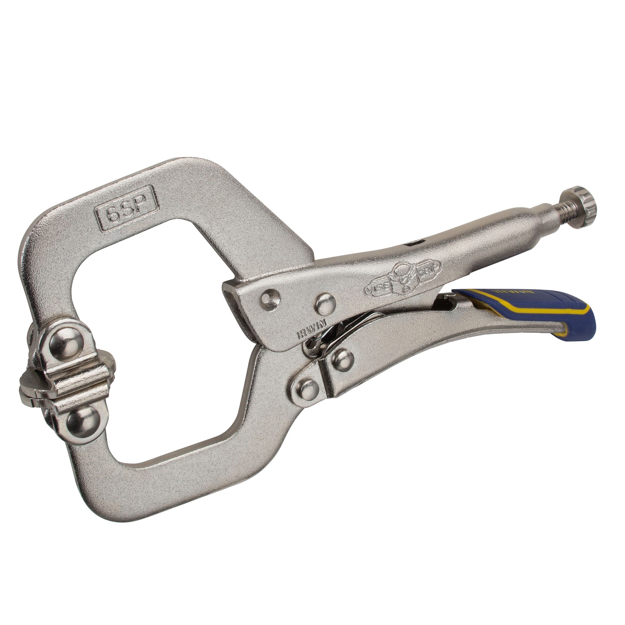 VISE-GRIP® Fast Release 6SP Locking C-Clamp With Swivel Pads | IRWIN